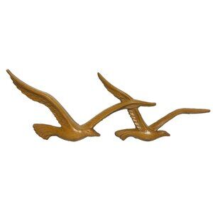 Homco Mid Century Modern Birds Wall Decor Seagulls Pair Vintage MCM USA